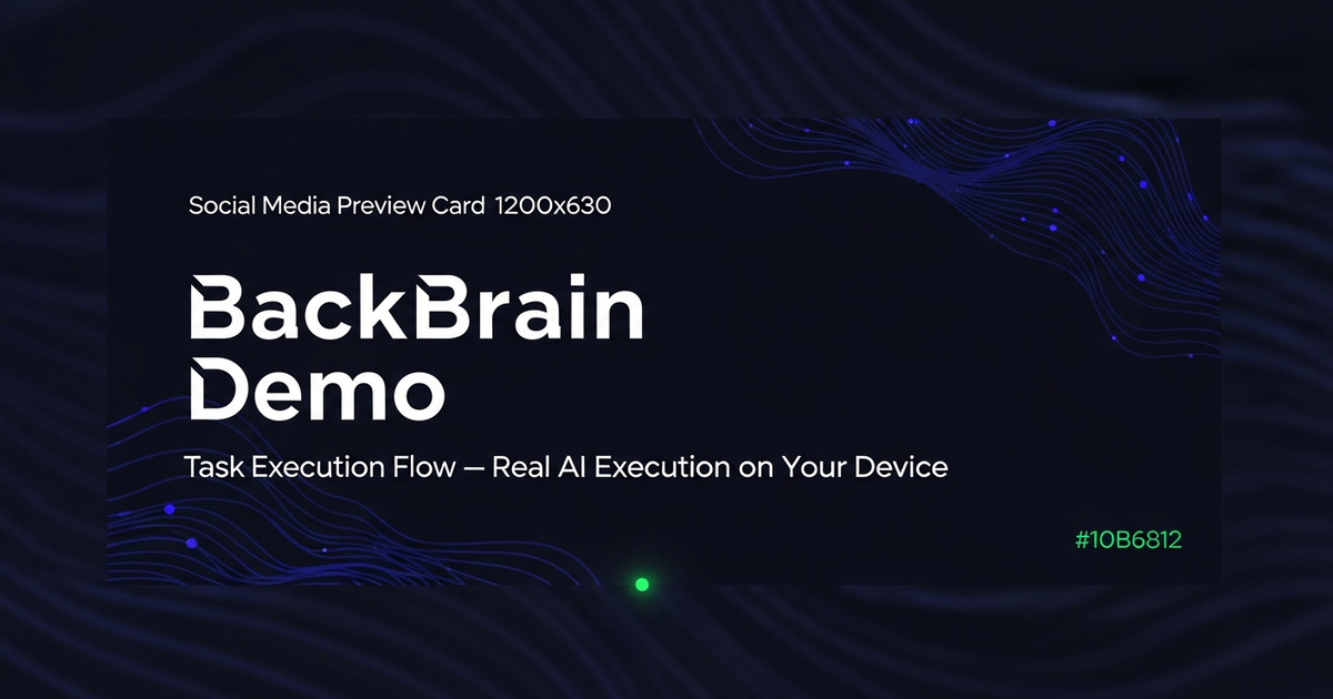 BackBrain demo walkthrough — automated bank statement retrieval and WhatsApp delivery